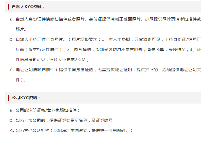 公司盡職盡職調(diào)查資料包括：自然人身份證件清晰掃描件或者照片、自然人手持證件半身照片